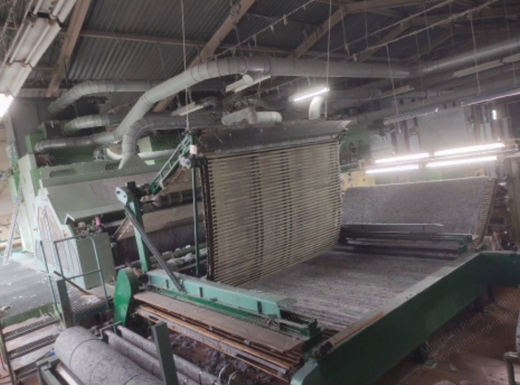 Temafa, Spinnbau, Malimo Malivatt Line, 1985 to 1992, Width 1500mm to 2600mm, Stitch Bonded Nonwovens