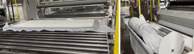 Teknomac, TK381/2+390, 2018, Mattress Roll Packing Machine, Max 14 inch Mattress Thickness, 13750 kg
