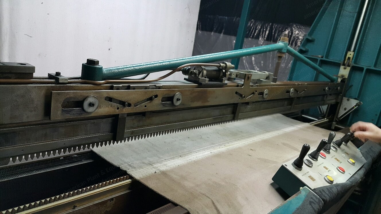 Lafer, FRV-2200, 1999, Fringing Machine, Width 2200mm, For Cord Twisting of Shawl & Muffler