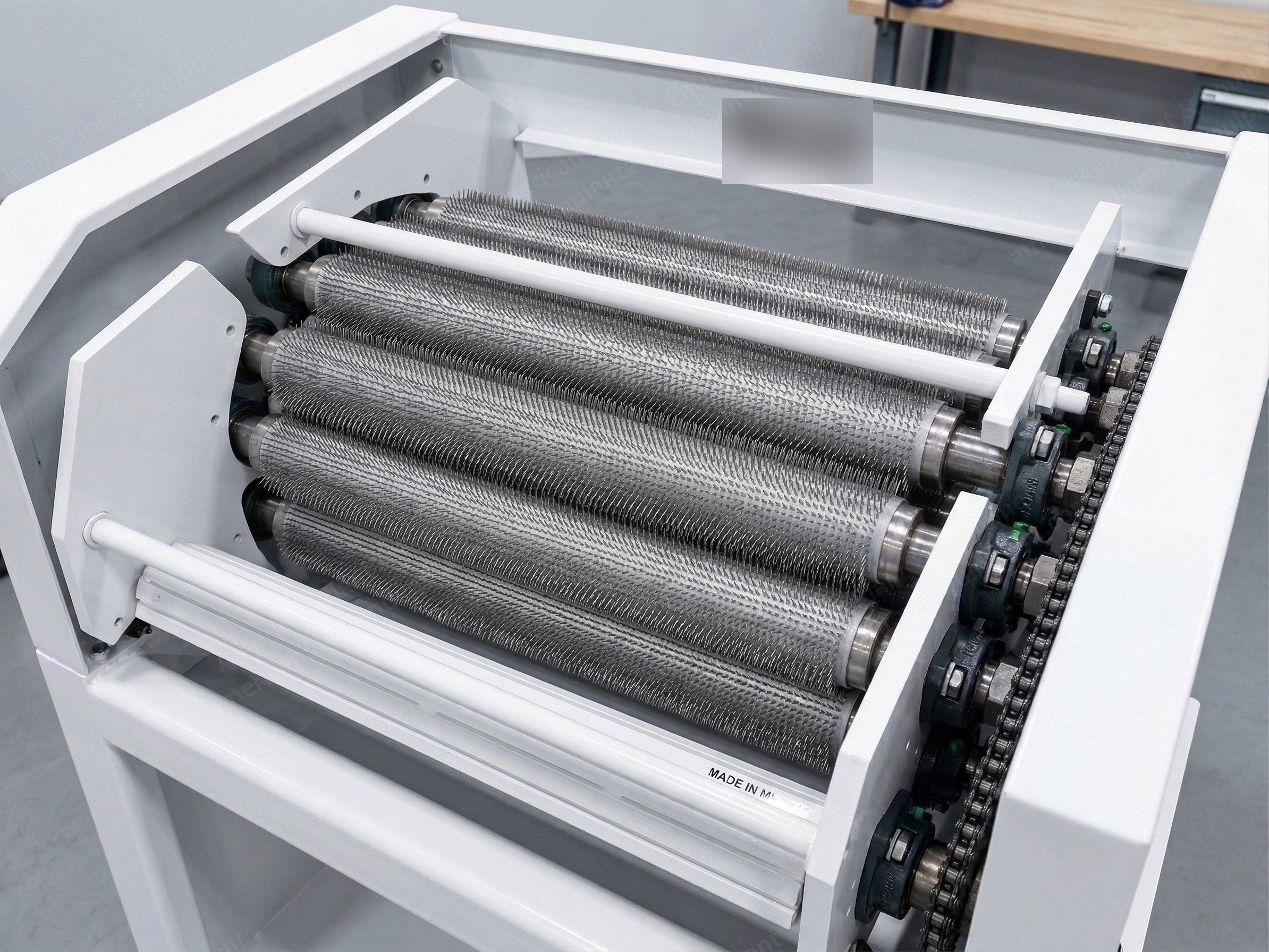 Rollers with Carding Teeth for Fiber Bale Opener