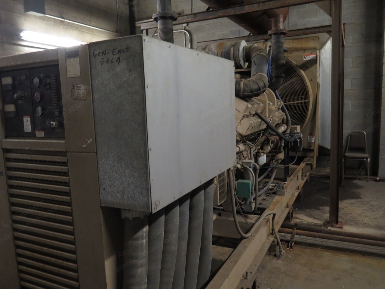 Onan, 1100DFLB, 1100 kW, 60 Hz, Cummins Diesel Engine