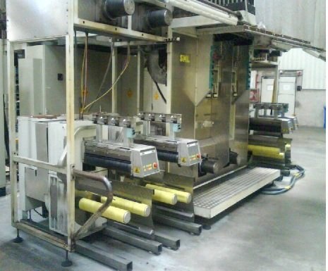 SML, Extrusion Line, 2002, 75mm Extruder, 16 Ends, POY 50-600 Denier