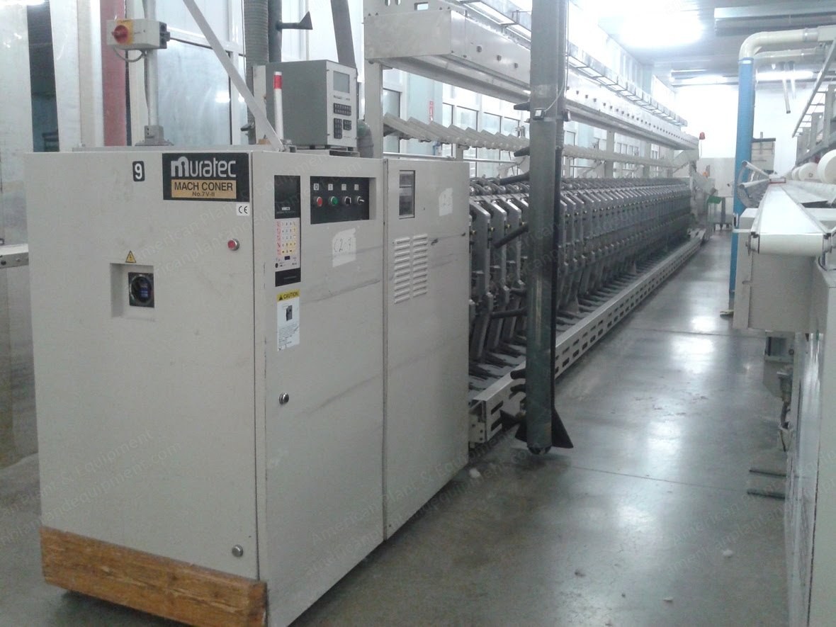 Muratec, 7-5, 2000, 40 Spindles, Loepfe 940 Cleaner, 20000 Running Hours