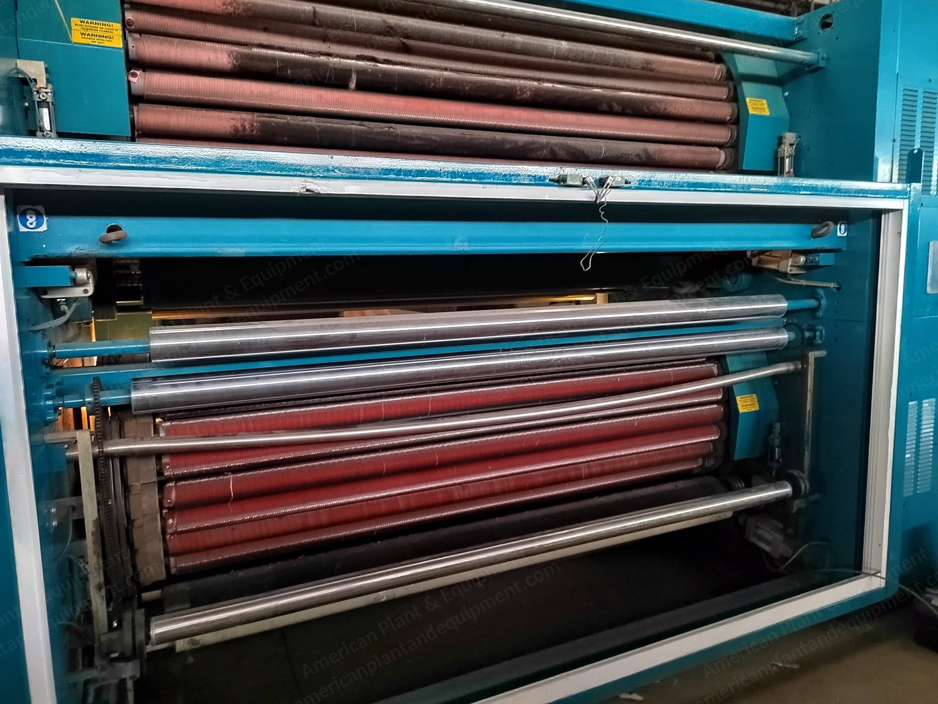 Lafer, Jolly, 2011, Raising Machine, 2400mm Working Width, Double Drum, 24+24 Rollers
