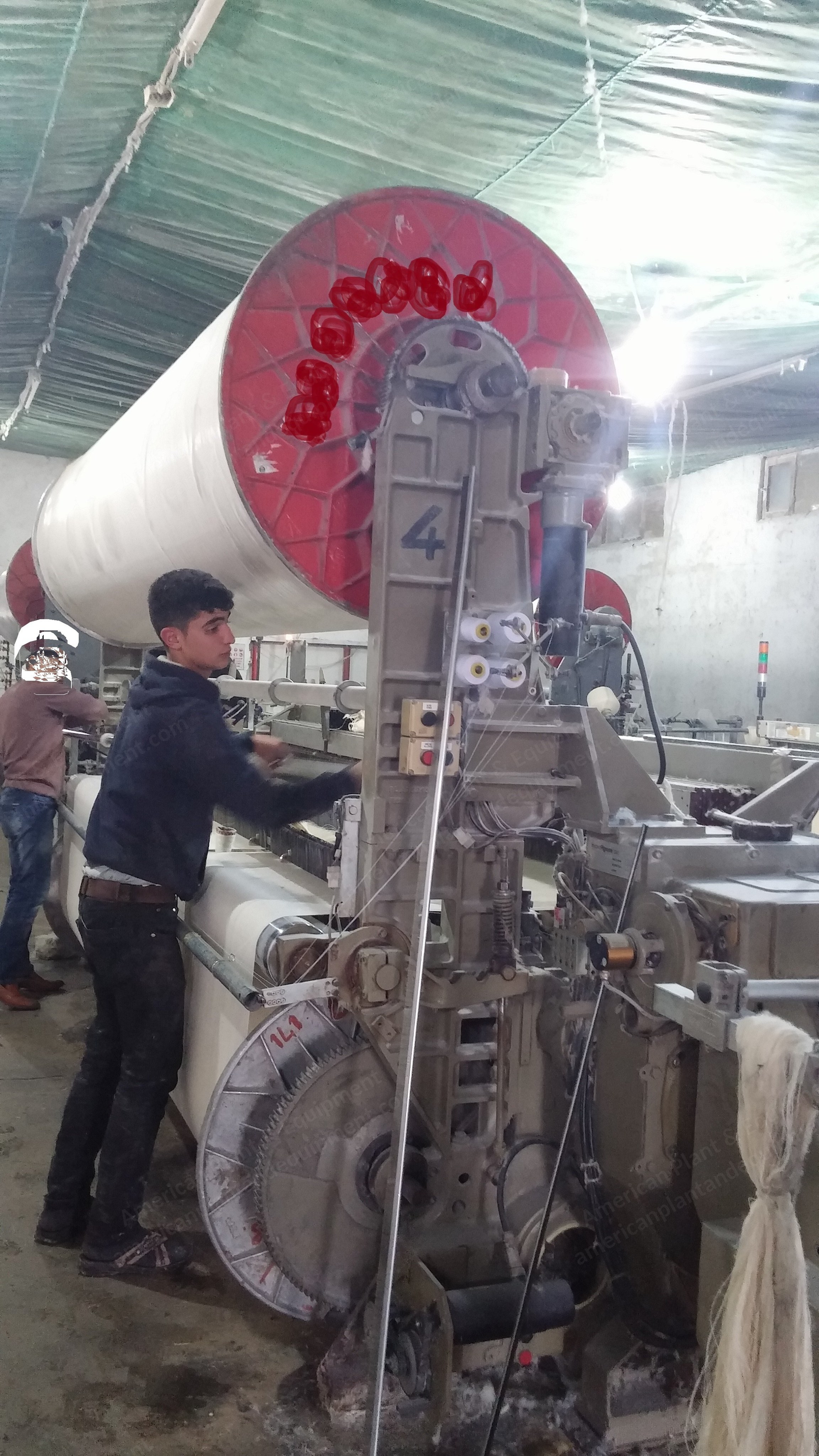 Nuovo Pignone, TPS636, 1996/1998, 3600mm Width, Staubli 2660 Dobby