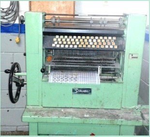 Staubli, CH-8810 Horgen, 1985, Punching Machine