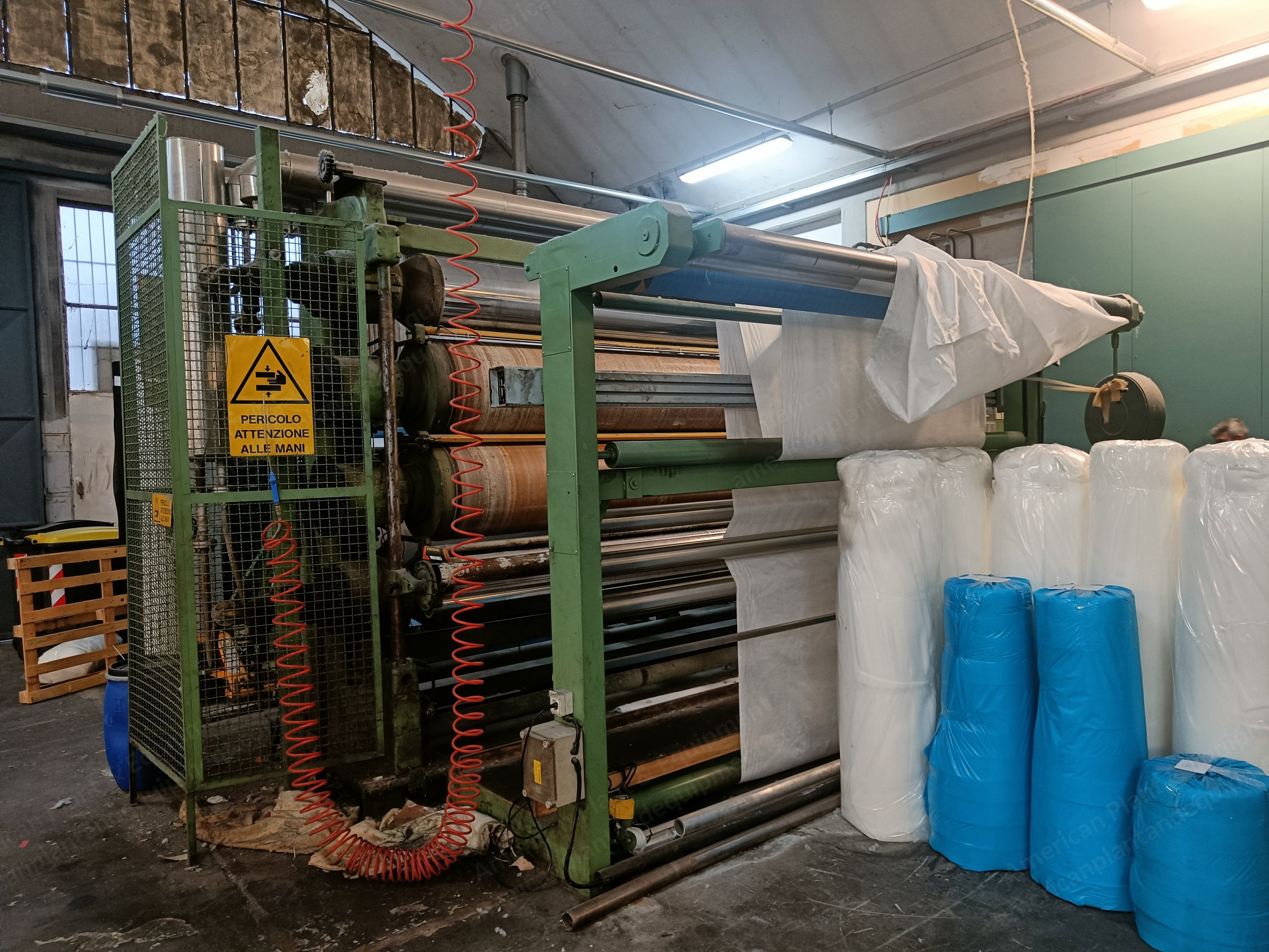 Comerio Ercole, 4-Cylinder, 1990, 4 Cylinders, 2900mm Working Width, 50 Tons Max Pressure