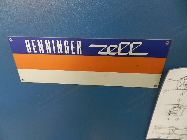 Benninger, Supertronic SF-P2200 & Ben-Sizetec SWA TKD 2T8 BB, 1995, Sectional Warper and Sizing Machine, 2200mm Working Width