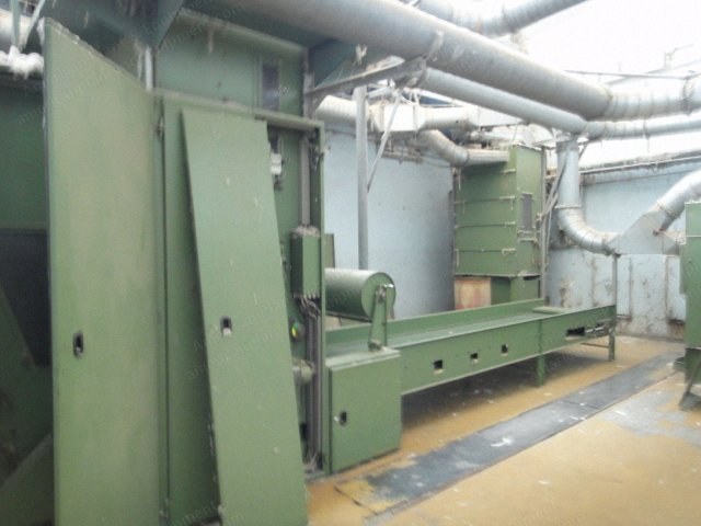 Rieter, Blow Rooms and Cards, 1988, Complete Spinning Preparation Line, 380V 50Hz