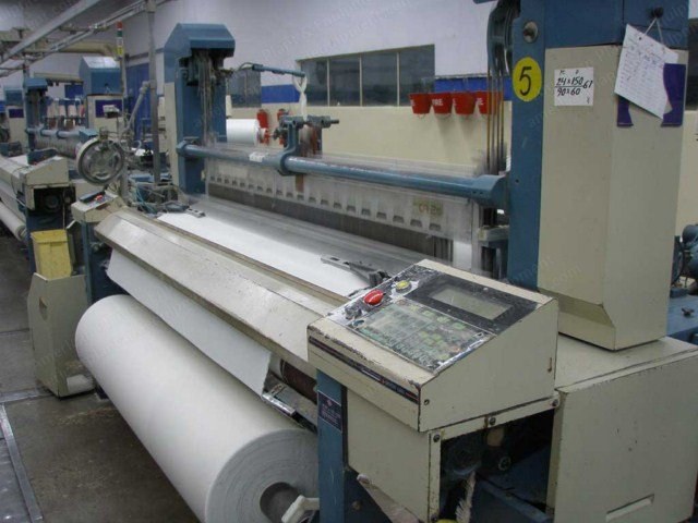 Toyoda, JAT500, 1991, Air Jet Weaving Loom, 1900mm, Negative Cam Shedding, 2 Colors