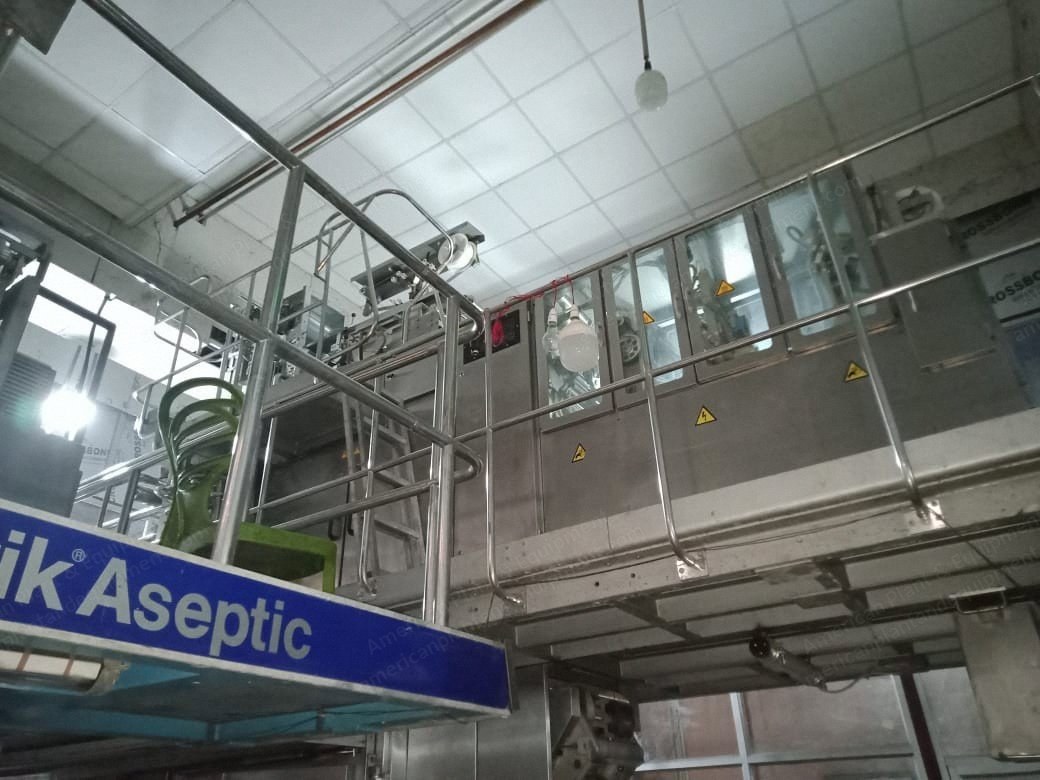 Tetra Pak, TBA8/1000Slim, Complete Filling Line with UHT Plant, 1000ml Slim, 8KL Aseptic Tank
