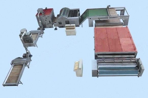 NovaStar, NN438, Thermo Bonded Wadding Production Line, Width 3000mm, Electrical Heating, 200 kg/h