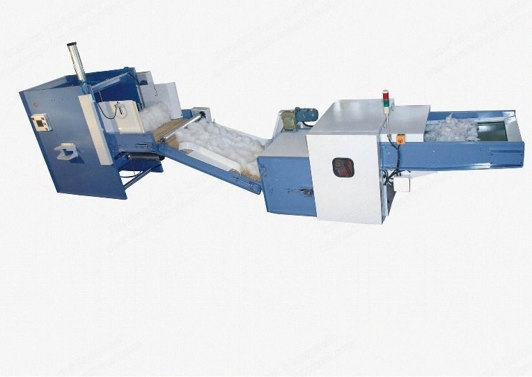 NovaStar, Pillow & Cushion Rolling Filling Line, 160 to 190 kg/hour Capacity, Carded Fiber System