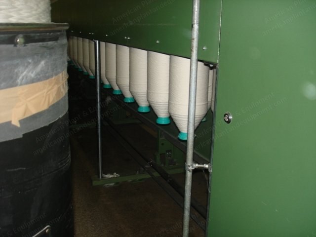 Zinser, FL670, 2000, 96 Spindles, Automatic Doffing, 4 Drafting Systems, 7" x 16" Spool