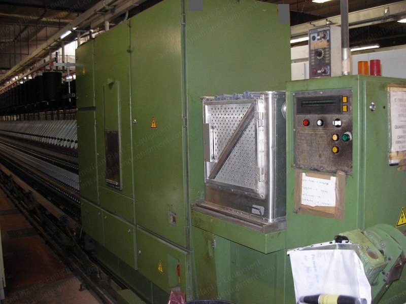 Zinser, 421, 1992, 580 Spindles, 82.5mm Gauge, 51mm Ring Diameter, Automatic Doffing