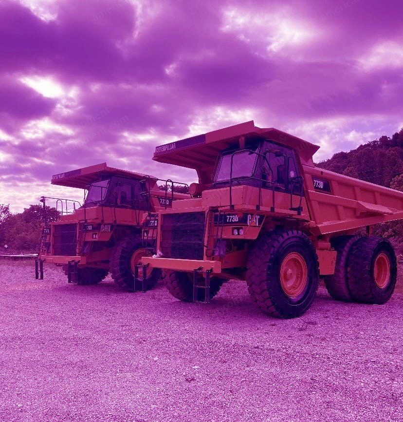 Caterpillar, 773D, Off-Highway Trucks, 25000 Frame Hours, 75% Tires