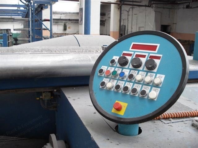 Benninger, Ergotronic, 1995, Sectional Warper, 2600mm Working Width, Beaming Unit, Waxing Device, 640 Positions Creel