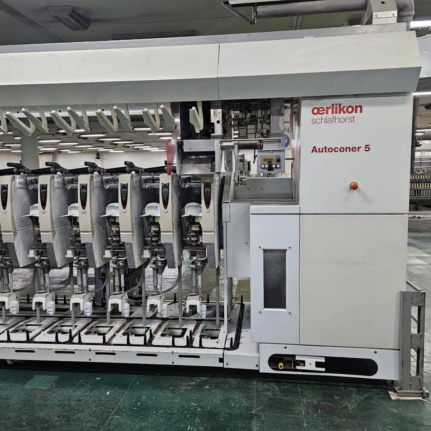 Schlafhorst, X5, 2009, 40 Spindles, Thermosplicer, Auto Doffer