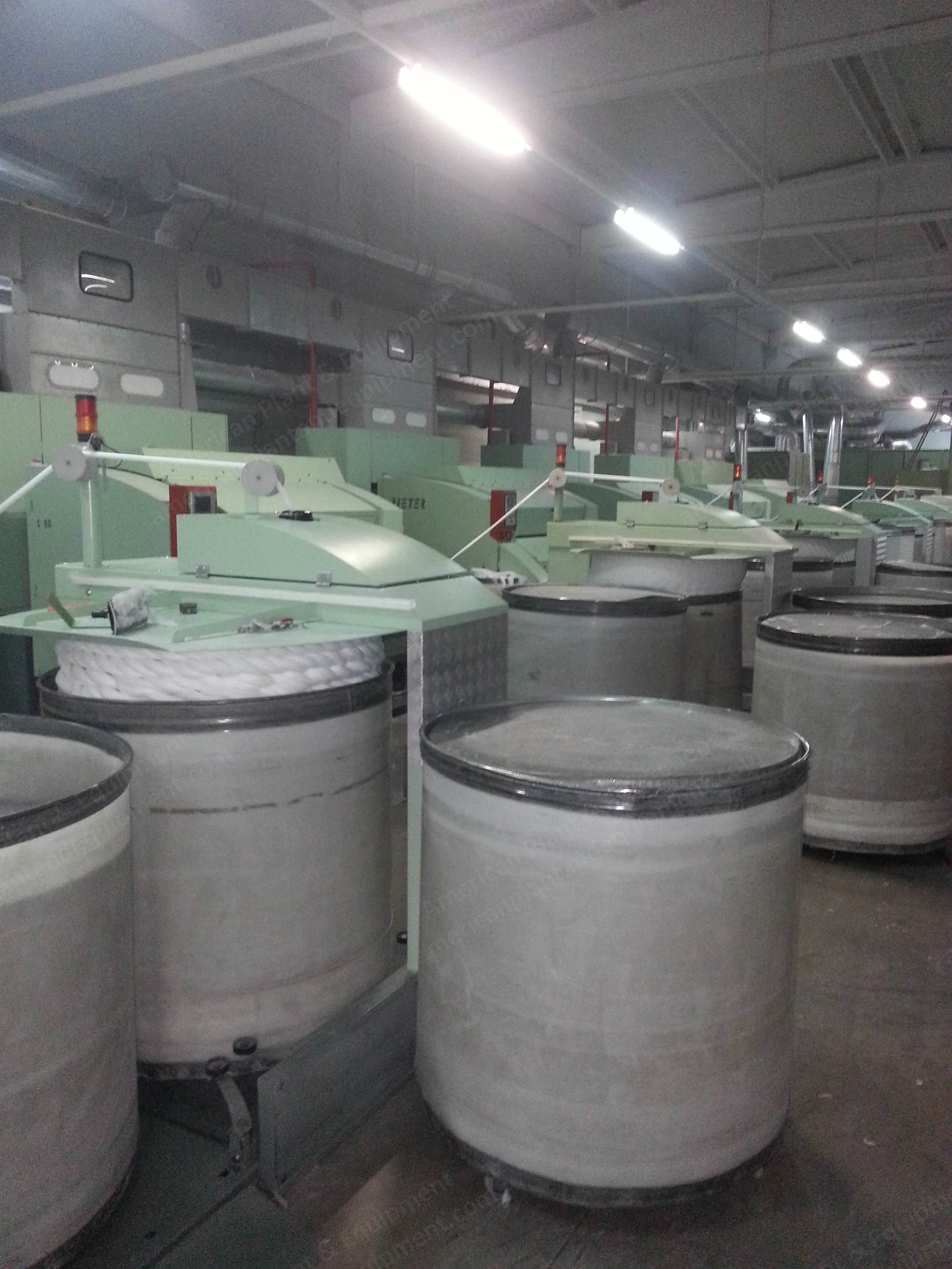 Rieter, C70, 2012, 260 kg/h Production, CBA Coiler, 1000x1200mm Can Size
