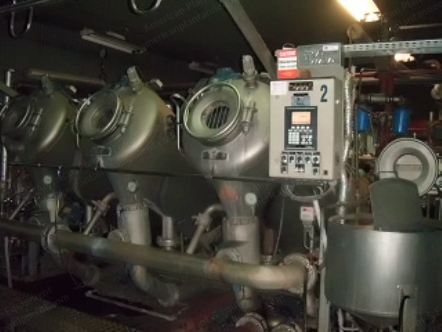 Thies, TRD Soft 140/3, 2002, HT Dyeing Machine, 3 Tubes, 140°C, Capacity 360-420 kg