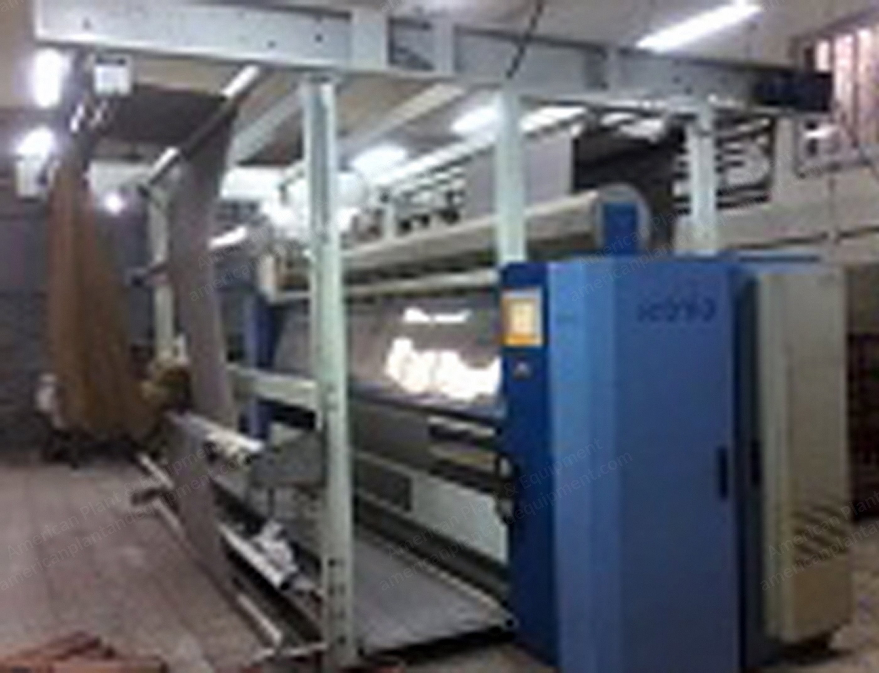 Xetma Vollenweider, Optima XS-3600, 2005, Shearing Machine, Working Width 3600mm, for Knitted and Terry Towel Fabrics