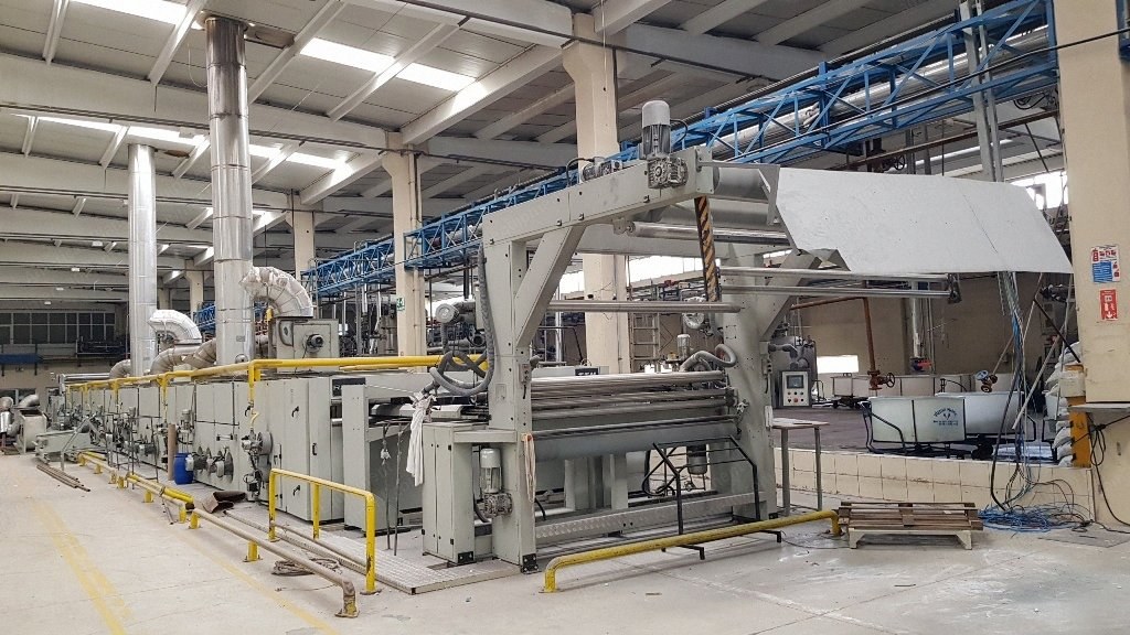 TTM Stenter, 2010, Working Width 2400mm, 10 Chambers, Gas Heated