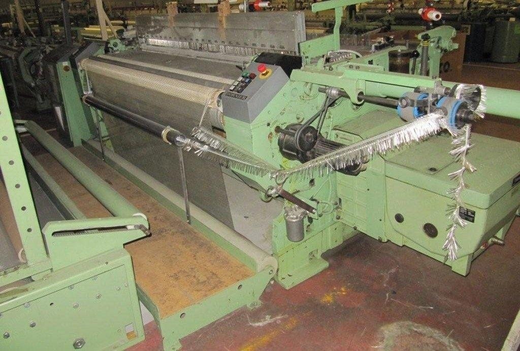 Dornier, HTVSM/S, 1996, Rapier Weaving Loom, 2200mm, Staubli Electronic Dobby, 1 Color