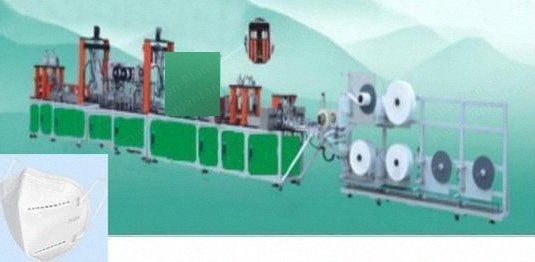 NovaStar, FM118, N95 Mask Production Line, Capacity > 40 pcs/min, 16 kW