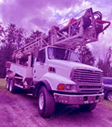 Driltech, T25KW, 2007, Sullair 1000/350 Air Compressor, Cummins KTA19 Deck Engine, Mounted on Sterling Truck