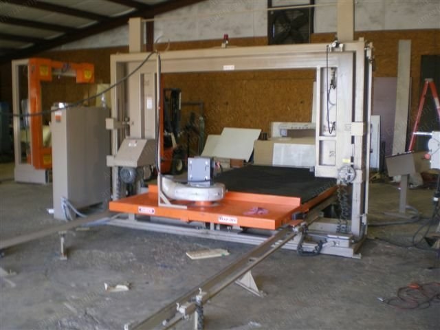 Edge-Sweets, 50-88, 1999, Horizontal Foam Slitter, 50" x 88" x 10' Capacity, Automatic Table