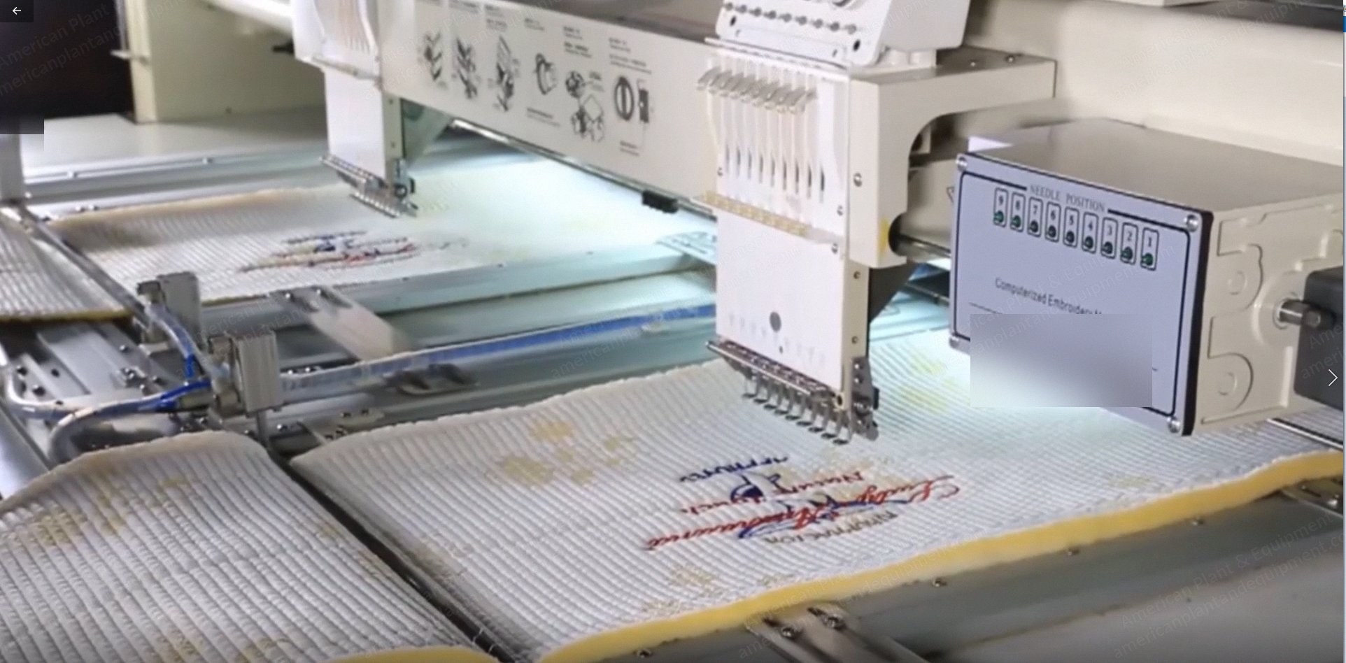 NovaStar, BE156, 2 Heads, 9 Colors, 400x300mm Working Field, Mattress Border Embroidery Quilting Machine