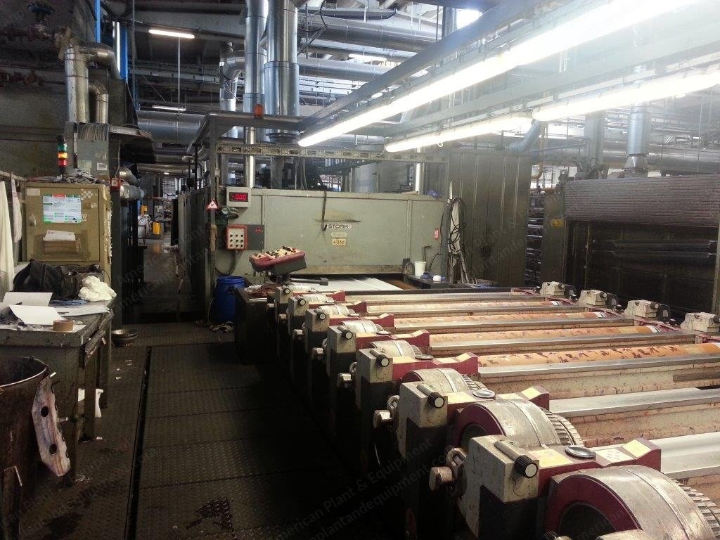 Stork Rotary Screen Printing Machine, 1850mm, 12 Colors, 1997