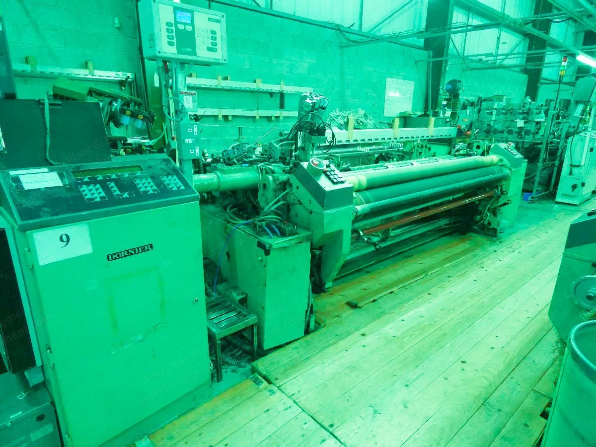 Dornier, HTVS8, 1993, Rapier Loom, 2200mm Working Width, Staubli 2667 Dobby, 8 Colors
