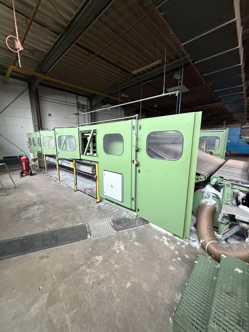 Autefa Cross-Lapper, 2012, Input 2500mm, Output 4500mm