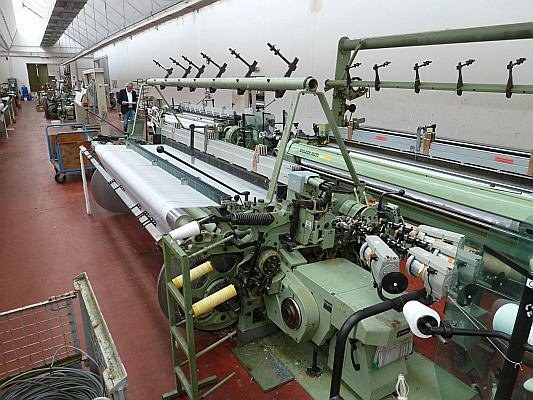Sulzer, PU 130 VSD 120 KR DL F, 130" Width, 4 Colors, Staubli 2430 Dobby