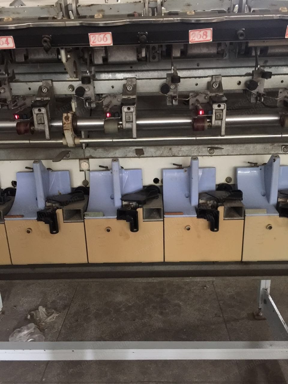 Saurer, BD-D320, 2007, Rotor Spinning Machine, 240 and 288 Spindles, 54mm Rotor Diameter