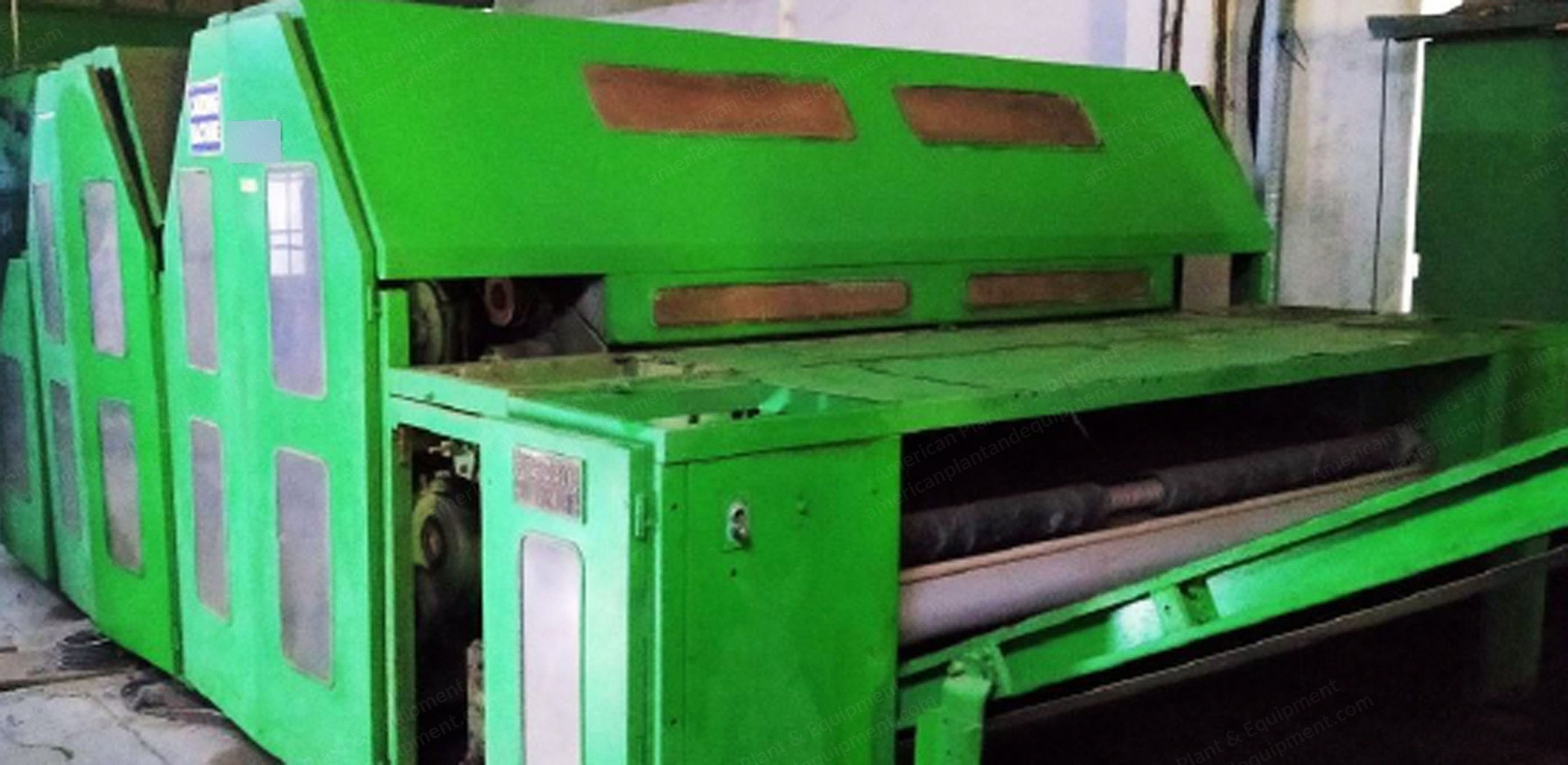 Hergeth, Carding Machine and Cross Lapper, 1988, 2500mm Width, 400V