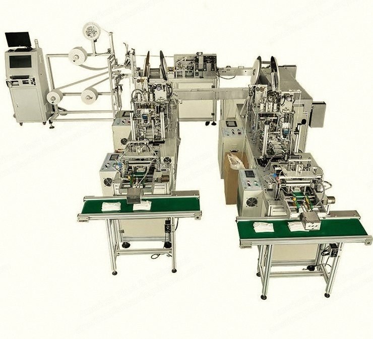 NovaStar, Automatic Mask Machine, 3-Layer Masks, 100 masks/min, 8.5 kW