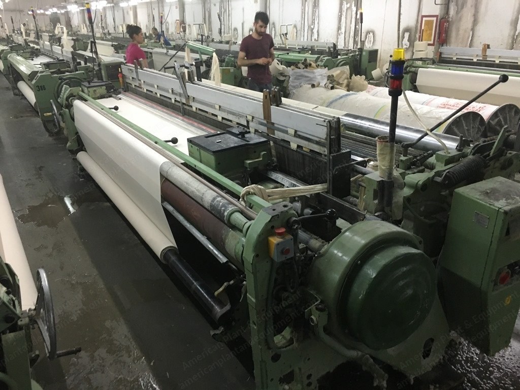 Sulzer, PU 130 ES 120 E10 D1, Weaving Machine, 3300mm Width, Cam Motion, 6 Shafts