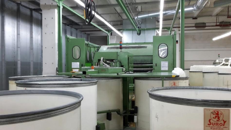 Temafa, Blending Box Carding Feeding, 1992, 24m x 4m x 5m, 430m3 Volume
