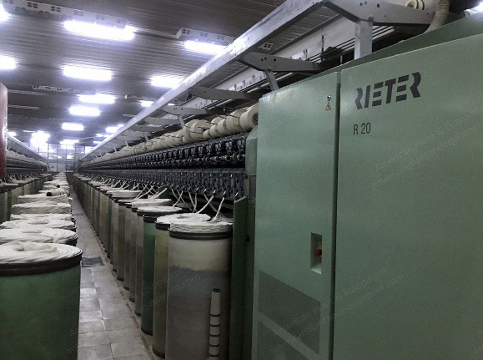 Rieter, R20, 2002, Open-End Spinning Machine, 300 Rotors, 31mm Rotor Diameter