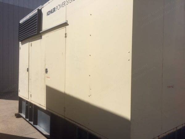 Kohler, 450REO7D4, 1999, 450 kW, MTU 8V2000 Engine, 60 Hz, 277/480V