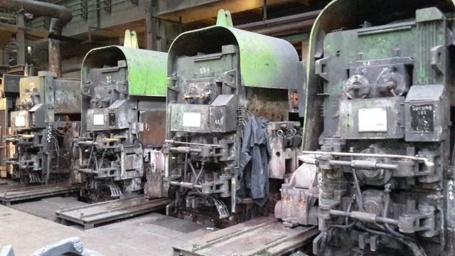 Schloemann-Siemag-Morgan Wire Rod Rolling Mill, 1979, 700000 TPY, 130x130mm Billet, 5.0 to 32mm Output