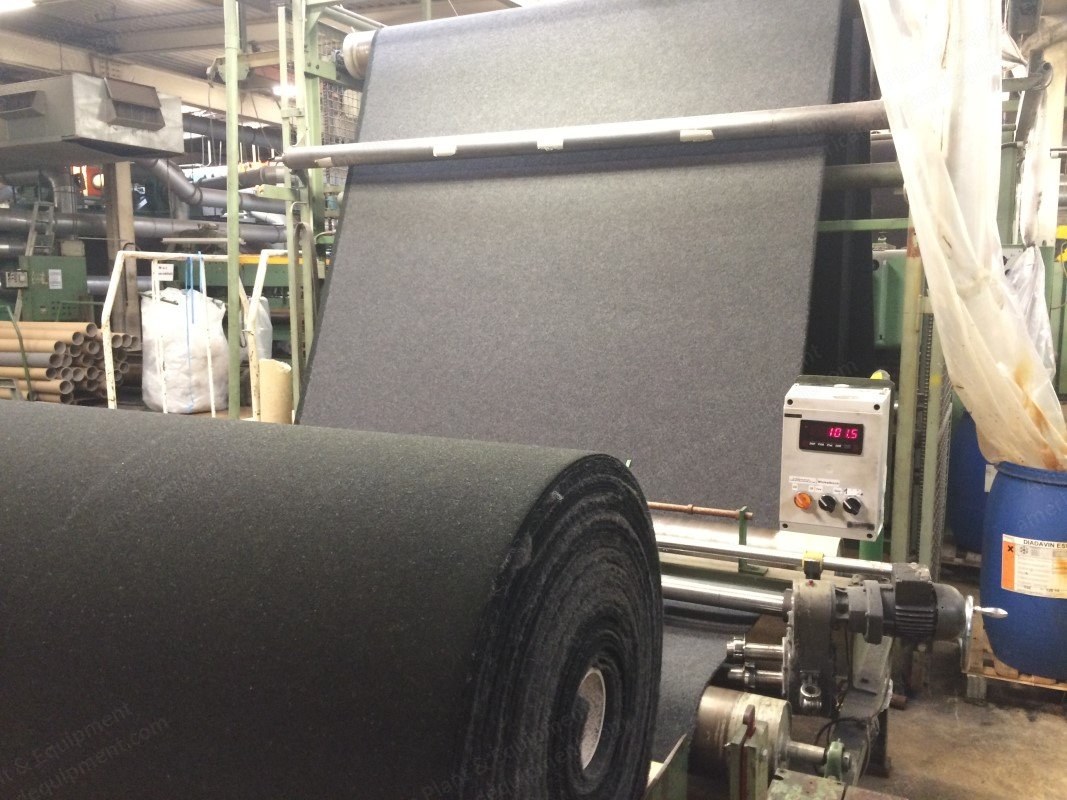 Dilo, HDD, 1988, Nonwoven Needling Line, 2500mm Working Width