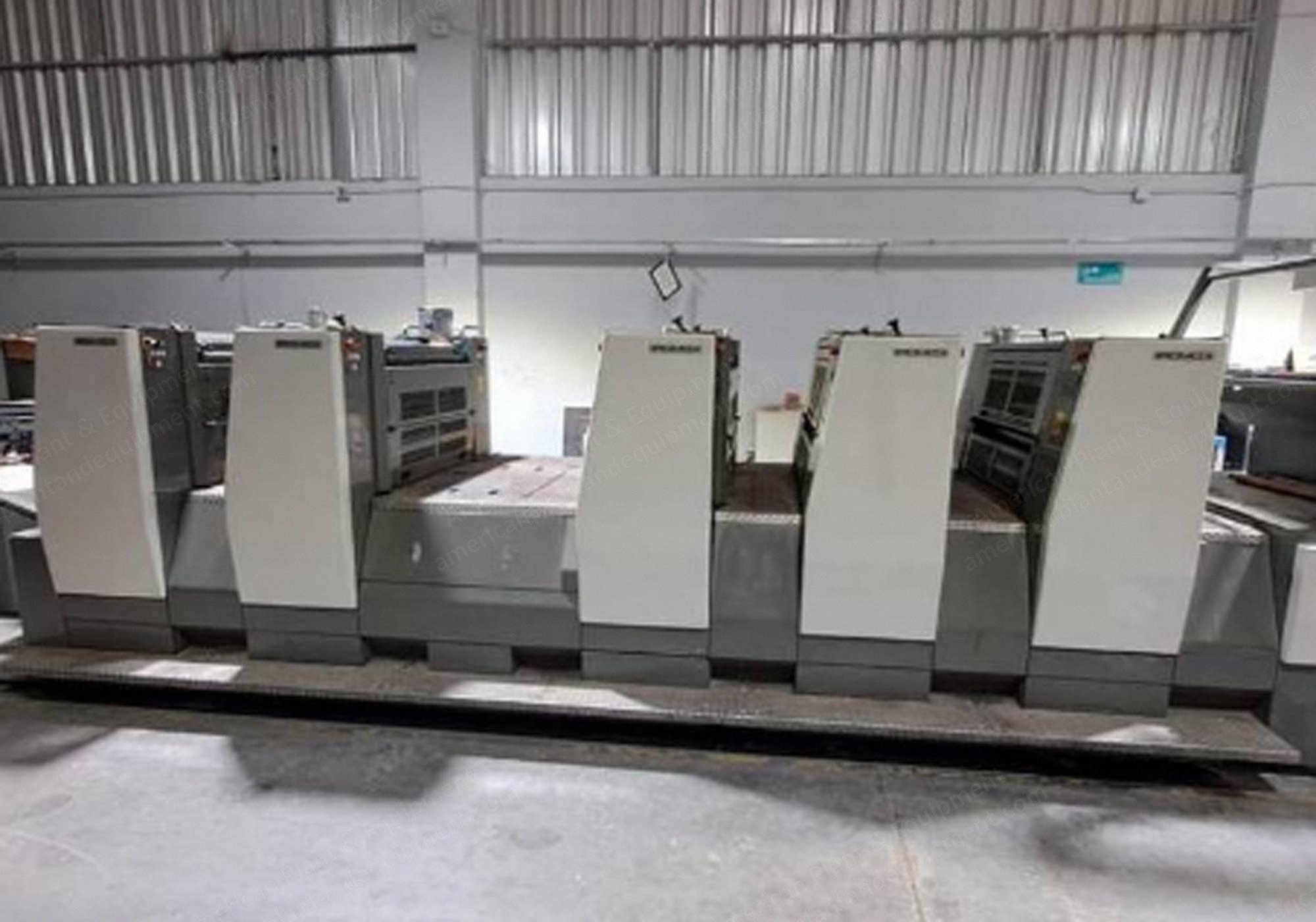 Komori, Enthrone E-529-P, 2013, 530x740mm, 5 Colors, 55 Million Impressions