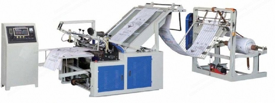 NovaStar, BS110, Automatic Woven Bag Cutting Machine, 800mm Max Width, Hot or Cold Knife, 50 pcs/min