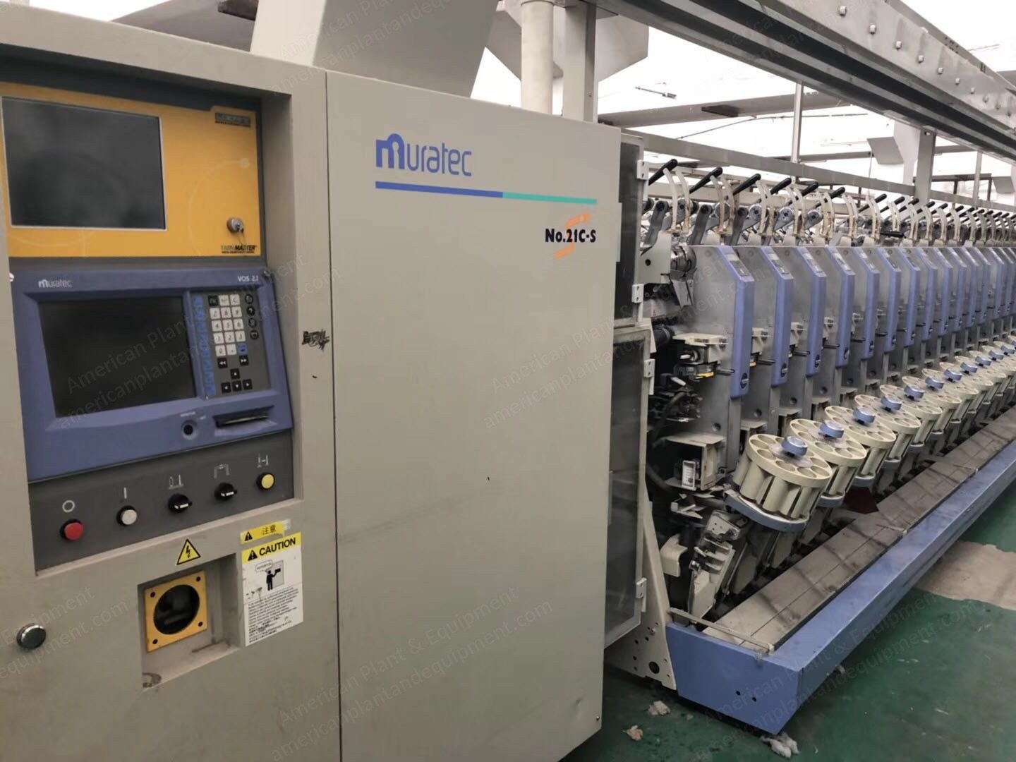 Muratec, 21C-S, 2011, Winder, 60 Spindles, Zenit Cleaner, G2Z Splicer