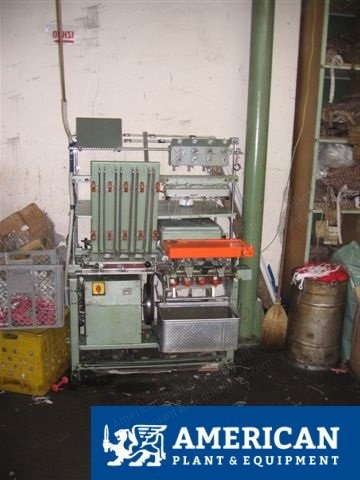 Krenzler Lace Braiding Machines, 1992, 976 Total Spindles, 55mm Pitch, 18 Machines