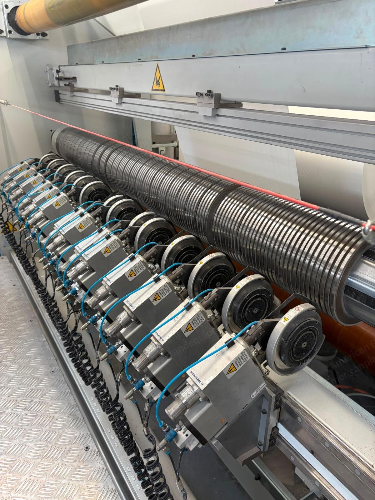 Conveq, Maxi Slit 1850, 2024, 1850mm Width, 60" OD Unwind and Rewind, Single-Shaft Slitter Rewinder