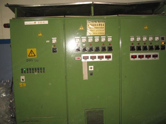 Benninger, Reliance, 1984, Continuous Washing Machine, 1800mm Working Width, 7 Boxes Extracta